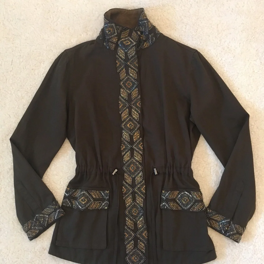 Haute Hippie Embellished Military Jackey - Picture 3 of 3